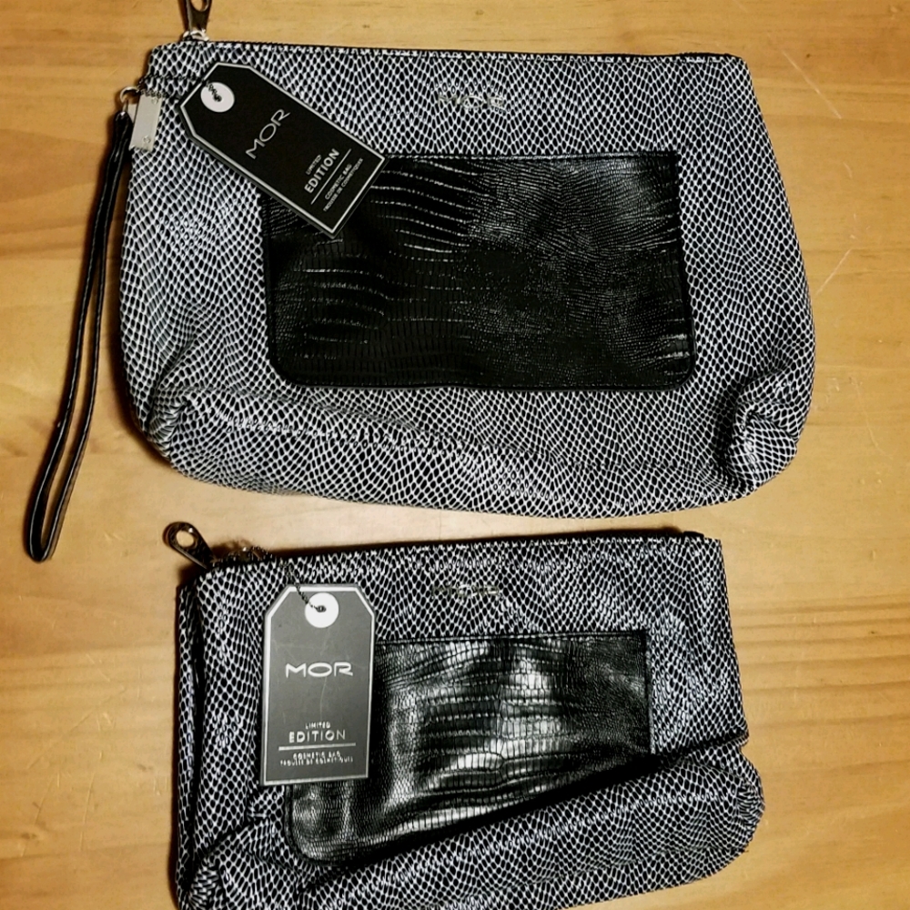 Set of 2 New Large Makeup Bags